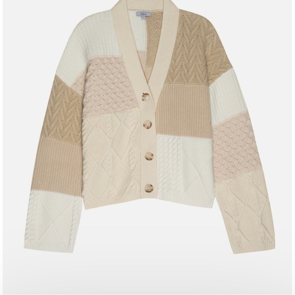 Rails Reese Cardigan in size medium. Beautiful detailed knit EUC. - Picture 3 of 8